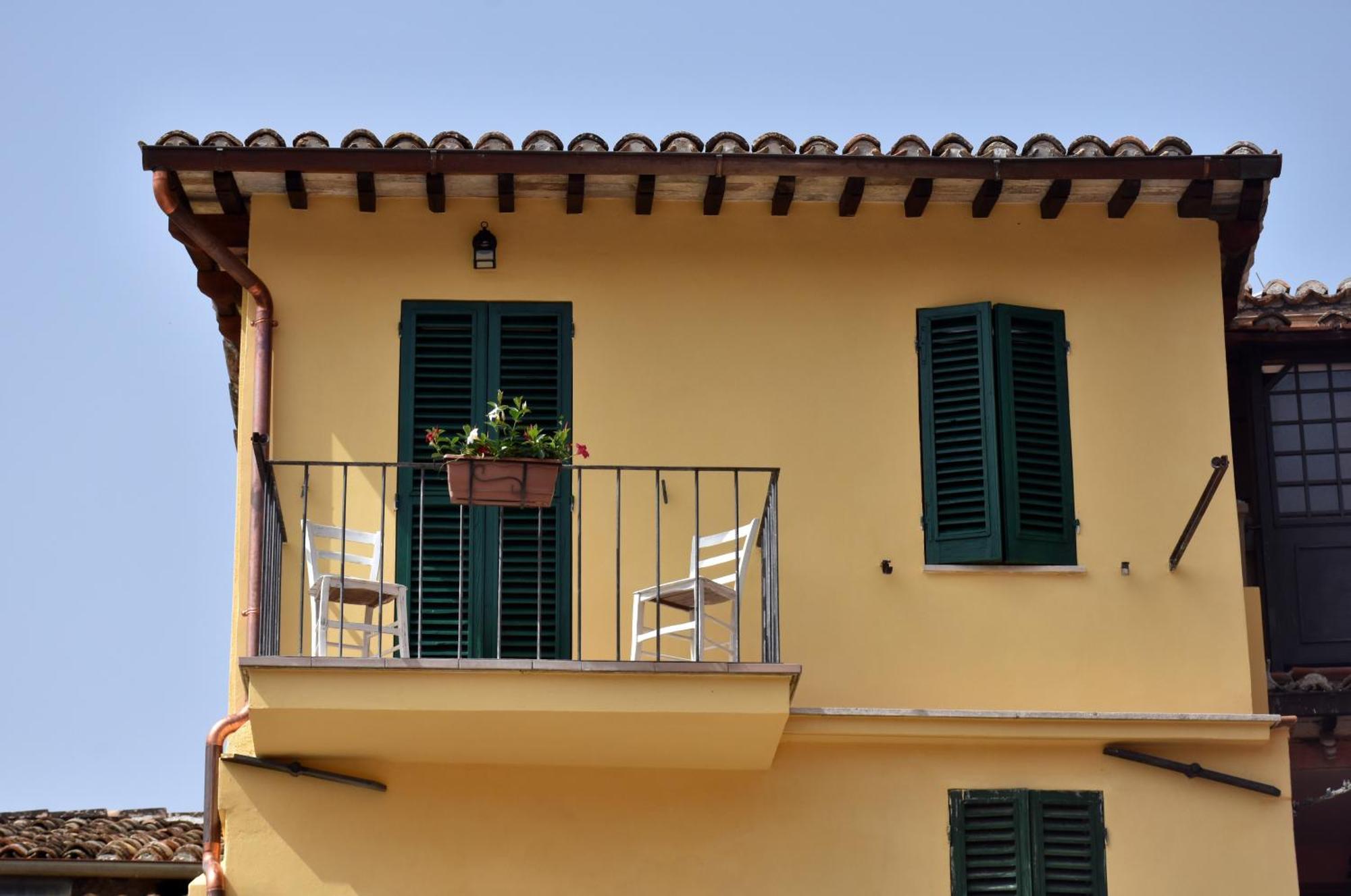 스폴레토 La Casa Del Borgo Antico 아파트 외부 사진